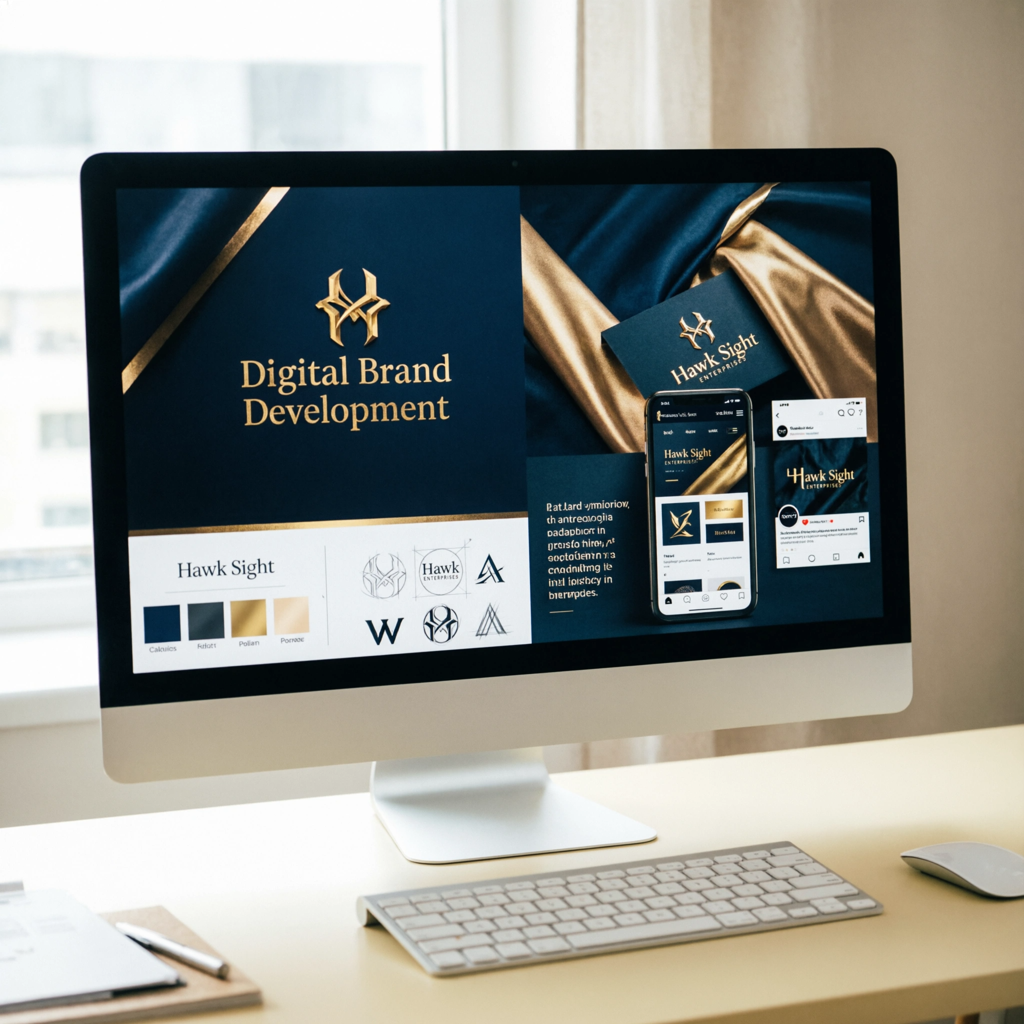 Digital Brand Development — Hawk Sight Enterprises