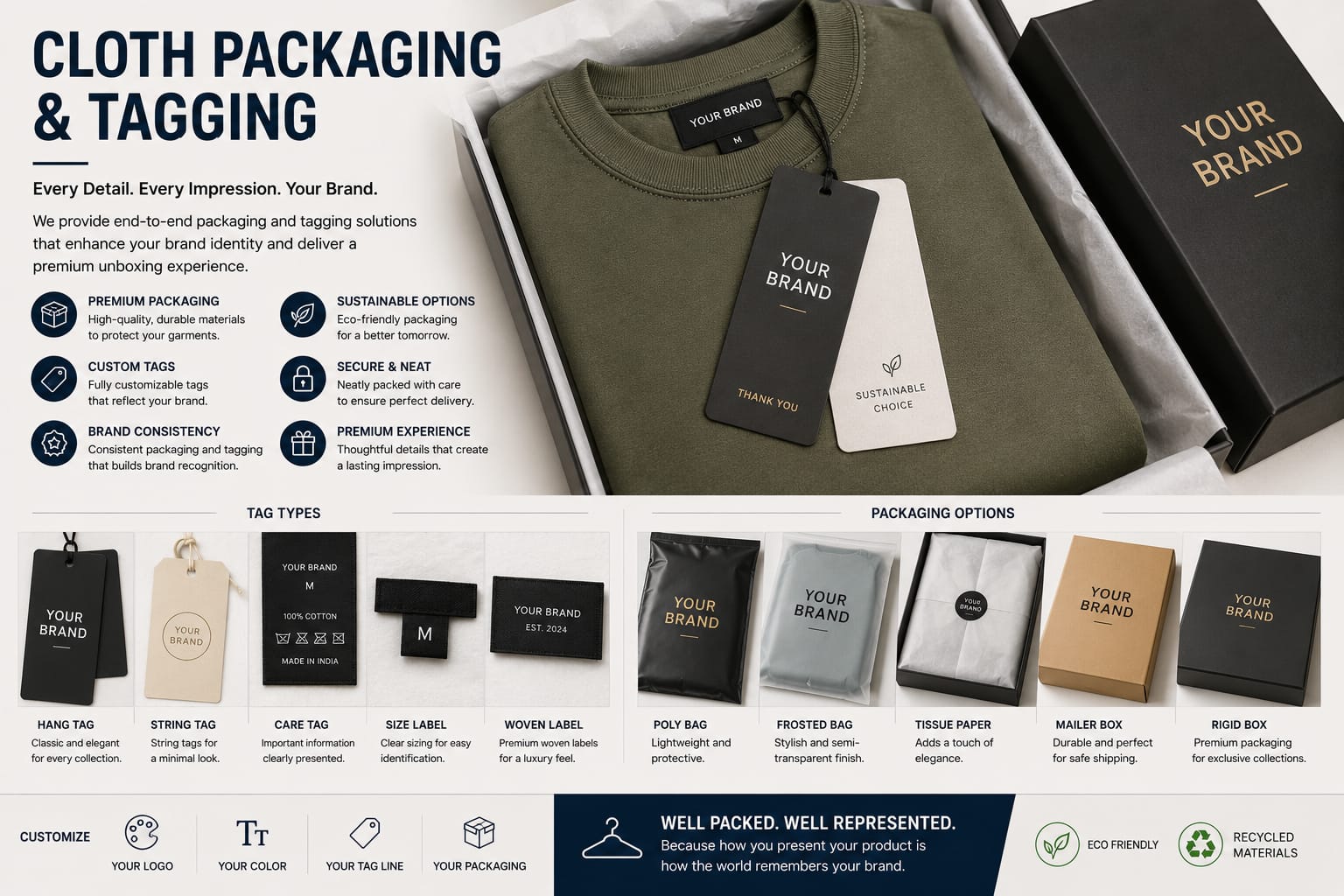 Packaging & Tagging — Hawk Sight Enterprises