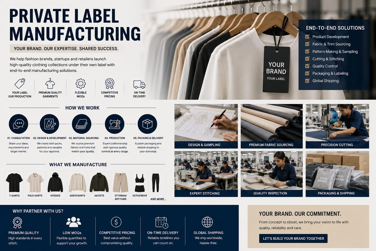 Private Label Manufacturing — Hawk Sight Enterprises