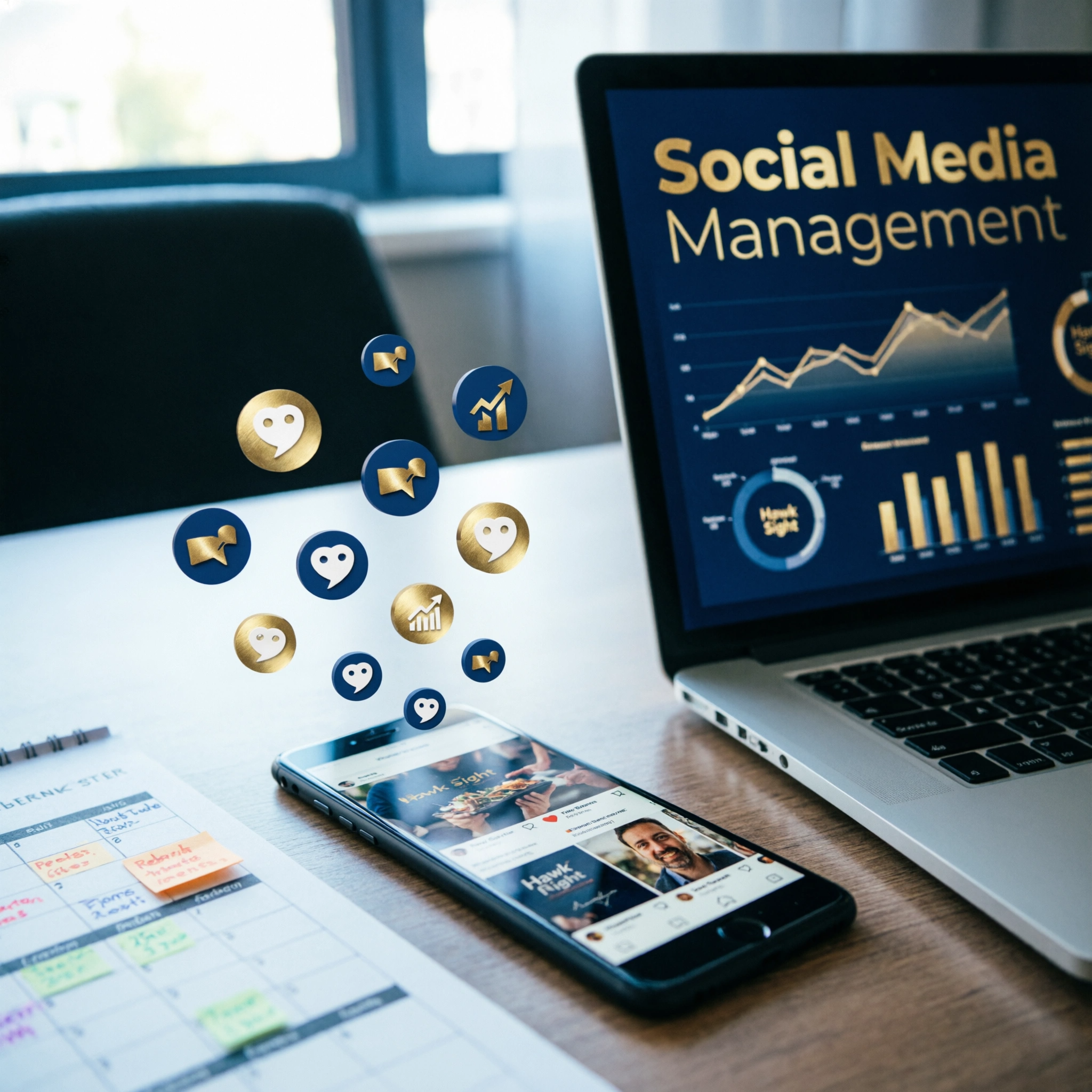 Social Media Management — Hawk Sight Enterprises