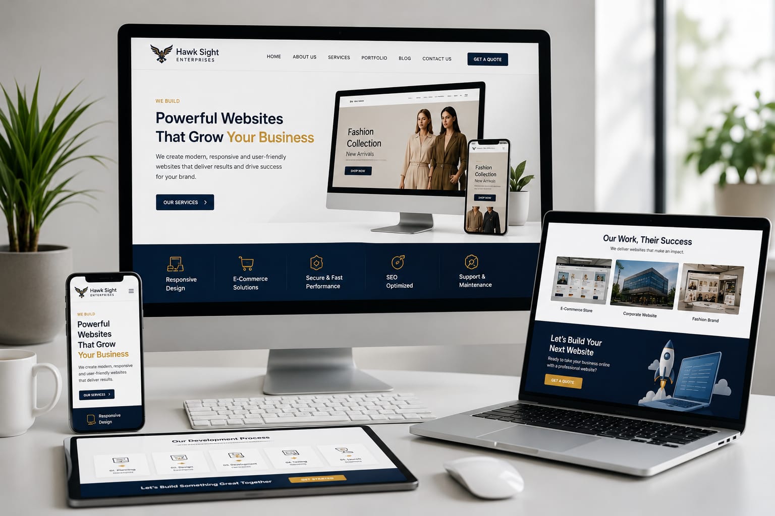 Website Development — Hawk Sight Enterprises